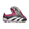 Crampons adidas Predator Elite LL FG Noir Blanc Violet
