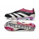 Crampons adidas Predator Elite LL FG Noir Blanc Violet