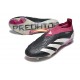 Crampons adidas Predator Elite LL FG Noir Blanc Violet