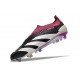 Crampons adidas Predator Elite LL FG Noir Blanc Violet