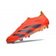 Crampons adidas Predator Elite LL FG Rouge Noir Jaune 