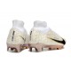 Crampon Nike Zoom Mercurial Superfly IX Elite FG Blanc Or Noir