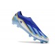 adidas X Crazyfast .1 Laceless FG Messi Bleu Lucide Eclat de Bleu Blanc