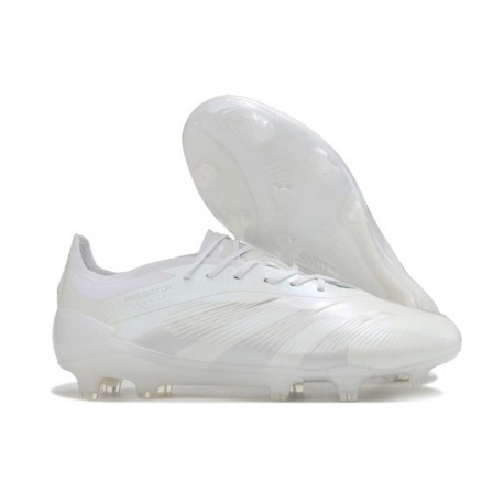 adidas Predator Elite FG Chaussure Blanc