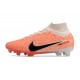 Crampon Nike Zoom Mercurial Superfly IX Elite FG NU Givré Noir Orange Total
