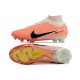 Crampon Nike Zoom Mercurial Superfly IX Elite FG NU Givré Noir Orange Total