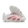 adidas Predator Elite FG Chaussure Blanc Rouge