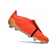 Crampons adidas Predator Elite Tongue FG Rouge Noir Jaune 