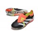 Crampons adidas Predator Elite Tongue FG Noir Banc Rouge Solaire