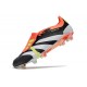 Crampons adidas Predator Elite Tongue FG Noir Banc Rouge Solaire