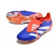 Crampons adidas Predator Elite Tongue FG Bleu Blanc Rouge