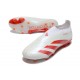 Crampons adidas Predator Elite LL FG Blanc Rouge