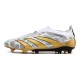 Crampons adidas Predator Elite LL FG Blanc Gris Or