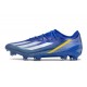 adidas Performance X Crazyfast Messi.1 FG Bleu Lucide Eclat de Bleu Blanc