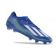 adidas Performance X Crazyfast Messi.1 FG Bleu Lucide Eclat de Bleu Blanc