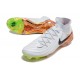 Chaussures Nike Phantom Luna Elite FG Blanc Orange Noir