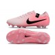 Chaussures Nike Tiempo Legend X Elite FG Rose Mousse Noir