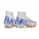 Nike Air Zoom Mercurial Superfly 10 Elite FG Blueprint Blanc Bleu