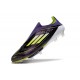 Chaussure Adidas F50 + Laceless FG Fast Reborn - Violet Blanc Lucid Lemon