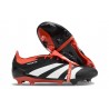 adidas Predator Elite FT FG Chaussures Noir Blanc Rouge Solaire