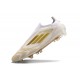 Chaussure adidas F50 Elite LL FG Day Spark - Blanc Doré