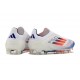 Chaussure adidas F50 Elite LL FG Advancement - Blanc Bleu Rouge 