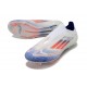 Chaussure adidas F50 Elite LL FG Advancement - Blanc Bleu Rouge 