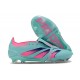 adidas Predator Elite FT FG Chaussures Bleu Rose
