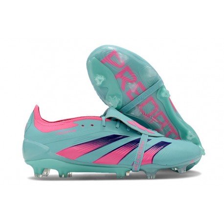 adidas Predator Elite FT FG Chaussures Bleu Rose