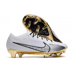 Nike Zoom Mercurial Vapor XV Elite FG Blanc Or