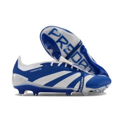 adidas Predator Elite FT FG Chaussures Bleu Blanc