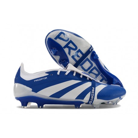 adidas Predator Elite FT FG Chaussures Bleu Blanc