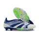 adidas Predator Elite FT FG Chaussures Blanc Bleu Vert
