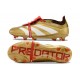 adidas Predator Elite FT FG Chaussures Or Blanc Rouge