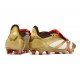 adidas Predator Elite FT FG Chaussures Or Blanc Rouge