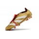 adidas Predator Elite FT FG Chaussures Or Blanc Rouge