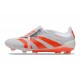 adidas Predator Elite FT FG Chaussures Gris Rouge