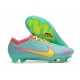 Chaussures Nike Zoom Mercurial Vapor 15 Elite FG Bleu Jaune