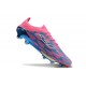 Adidas F50+ Elite FG Bleu Solaire Blanc Ftwr Rose