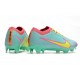Chaussures Nike Zoom Mercurial Vapor 15 Elite FG Bleu Jaune