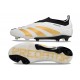 Crampons adidas Predator Elite LL FG Blanc Or