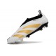 Crampons adidas Predator Elite LL FG Blanc Or