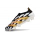 Crampons adidas Predator Elite LL FG Noir Blanc Or