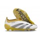 Crampons adidas Predator Elite LL FG Blanc Or Gris