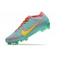 Chaussures Nike Zoom Mercurial Vapor 15 Elite FG Bleu Jaune