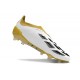 Crampons adidas Predator Elite LL FG Blanc Or Gris