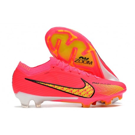 Nike Zoom Mercurial Vapor XV Elite FG Rouge Jaune
