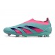 Crampons adidas Predator Elite LL FG Bleu Rose