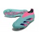 Crampons adidas Predator Elite LL FG Bleu Rose