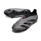 Crampons adidas Predator Elite LL FG Gris Noir